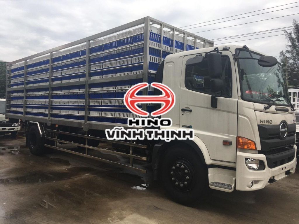 xe hino 8 tan cho gia cam